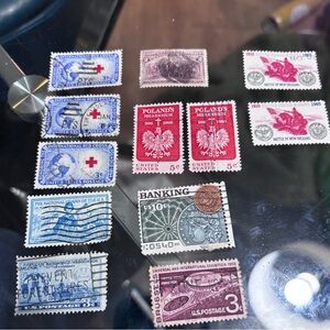 Vintage Home Design Stamp Collection